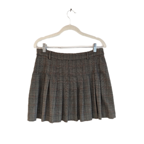 Forever 21 X Disney Plaid Faux Wrap Pleated Mini Skirt - Picture 2 of 9